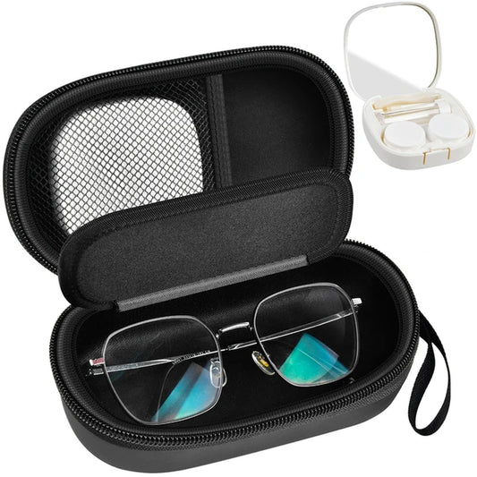Waterproof Glasses Case includes connect lenses case